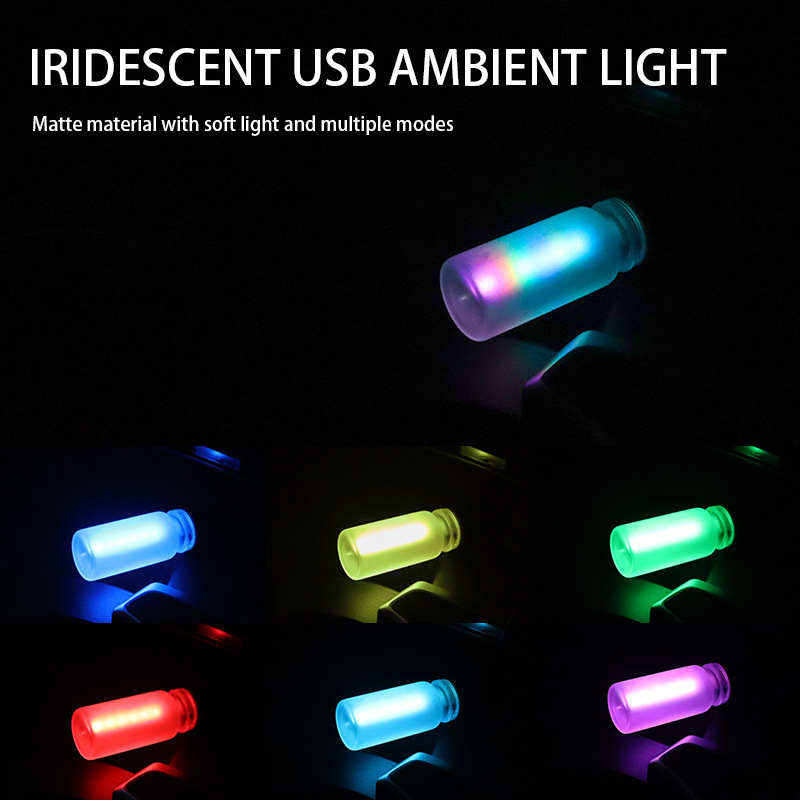 Car USB Night Light Touch Dimm - Lighting Mcqueen Bedroom Decor recension och pris