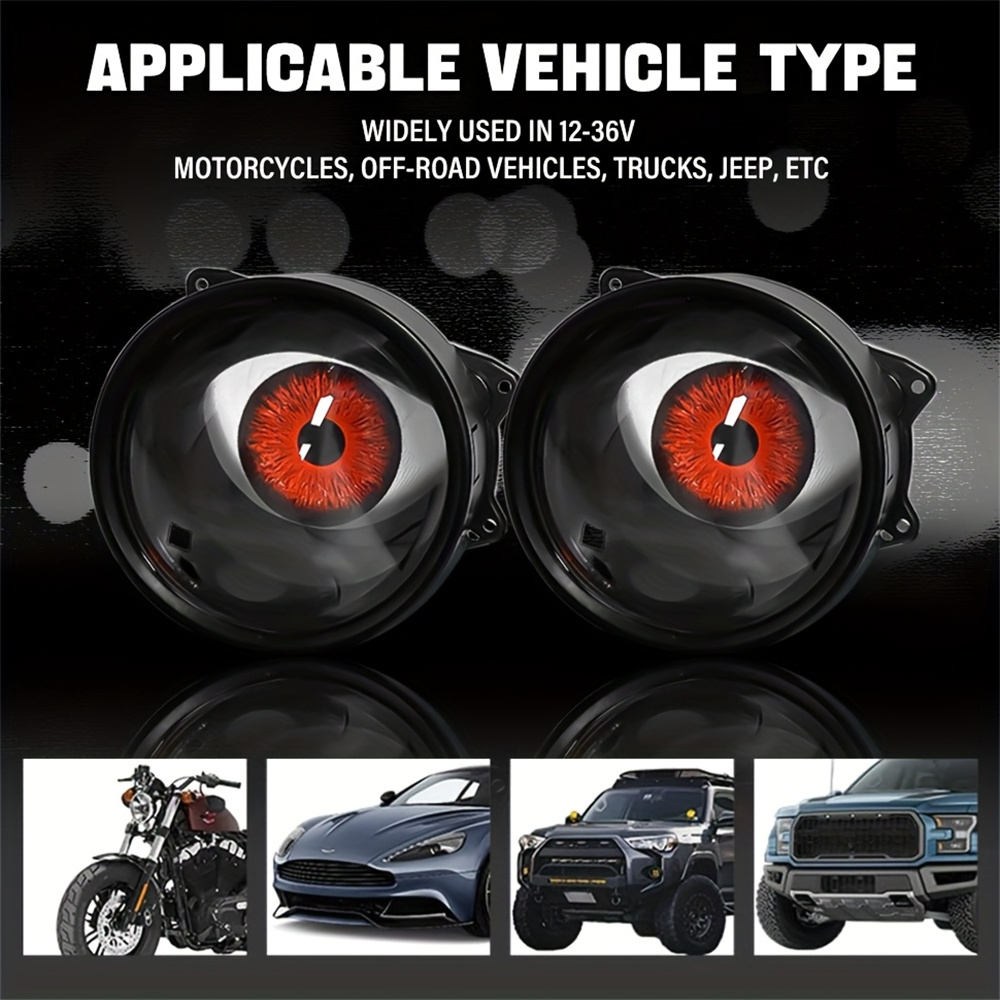  6-Mode Led Dynamic Devil Eye - Lighting Decoration Ideas recension och pris