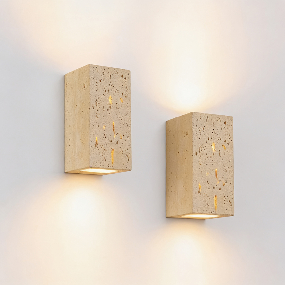 Yellow Cave Stone Wall Lamp Ou - Decor Lighting Cy recension och pris