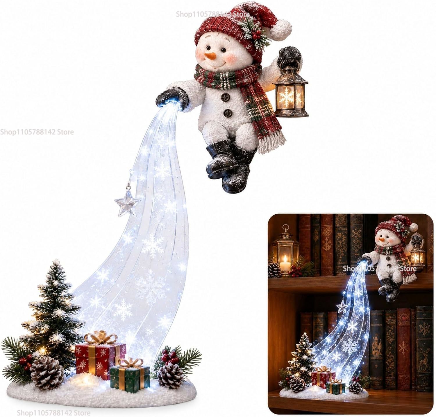 Christmas Shelf-Edge Lighted S - Lighting Christmas Decor recension och pris